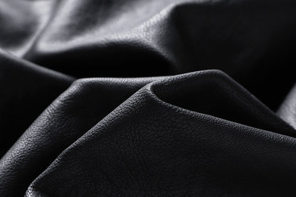 Men's Hooded Leather Jacket with Stand Collar for Winter Style