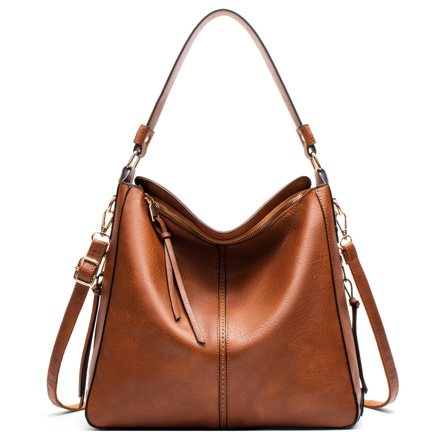 Women's Hobo High Capacity Crossbody Shoulder Bag for Daily Commute
