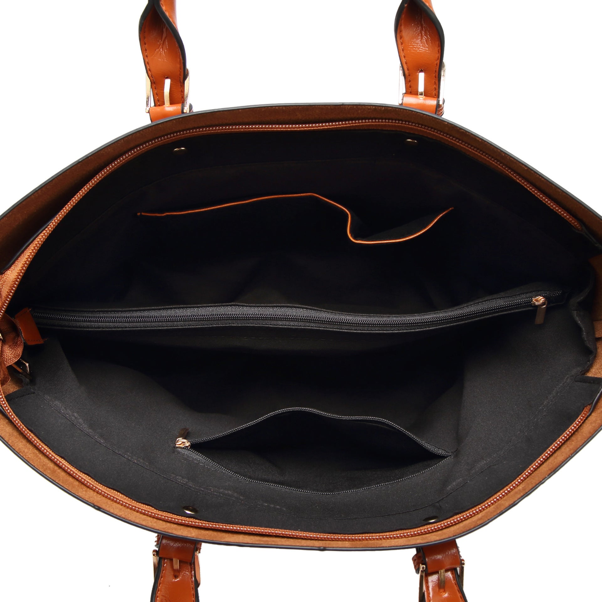 Women's Leather Crossbody Large Capacity Tote Bag