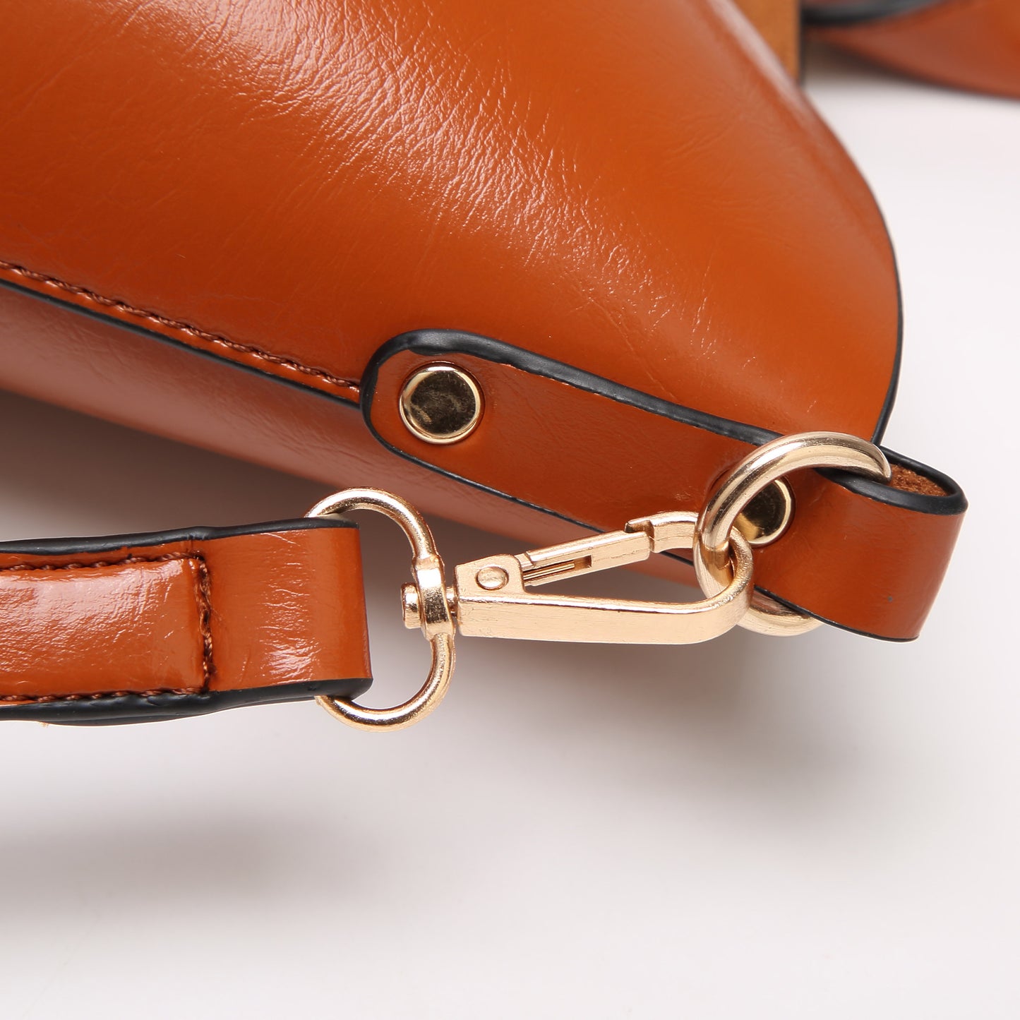 Women’s Large Capacity Leather Crossbody Tote Shoulder Handbag Purse