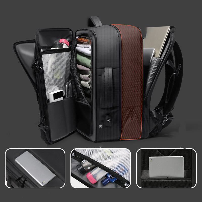 Men's Large Business Travel Luggage Waterproof Computer Backpack Bag