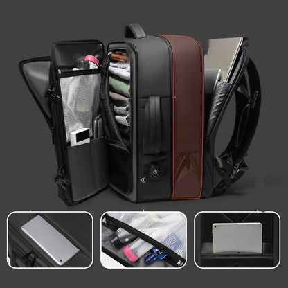 Men's Large Business Travel Luggage Waterproof Computer Backpack Bag