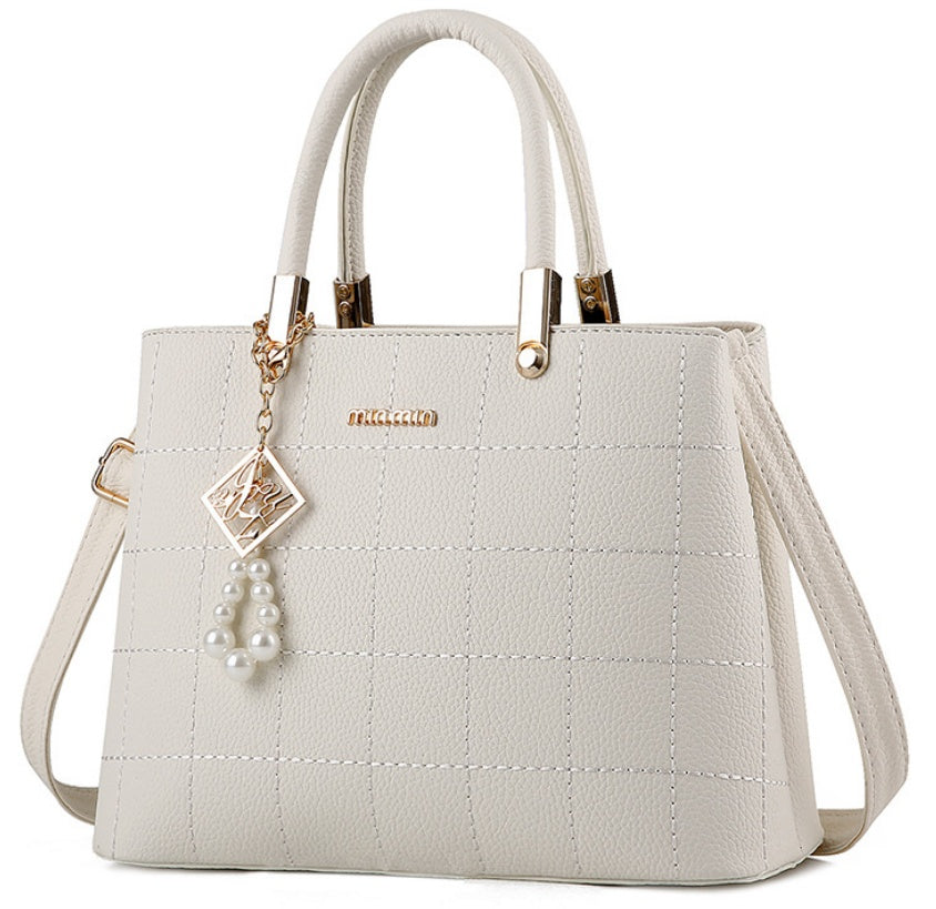 Women's Diagonal Handbag Stylish Ladies Killer Bag With Suture