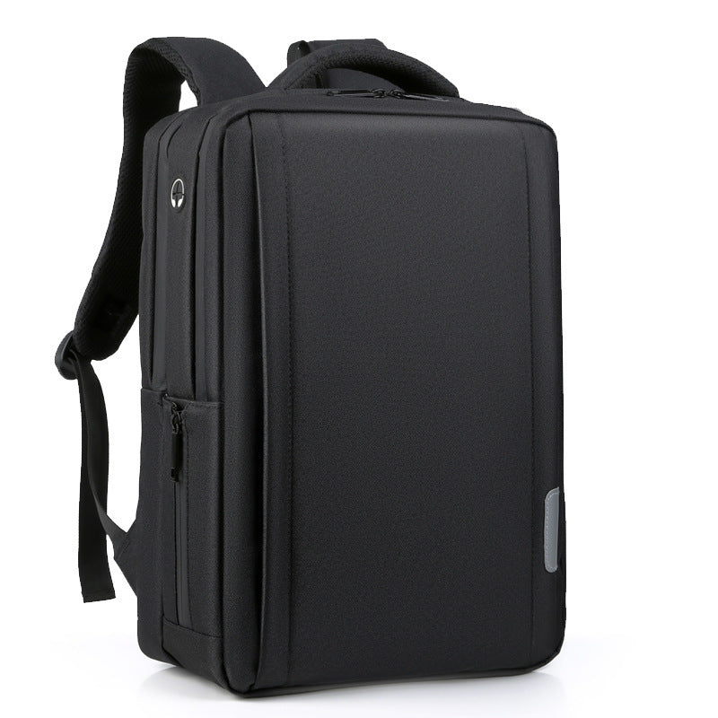 Men’s Business Square Laptop Backpack for Work and Daily Travel