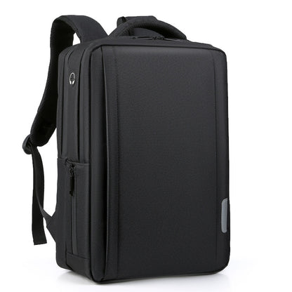 Men’s Business Square Laptop Backpack for Work and Daily Travel