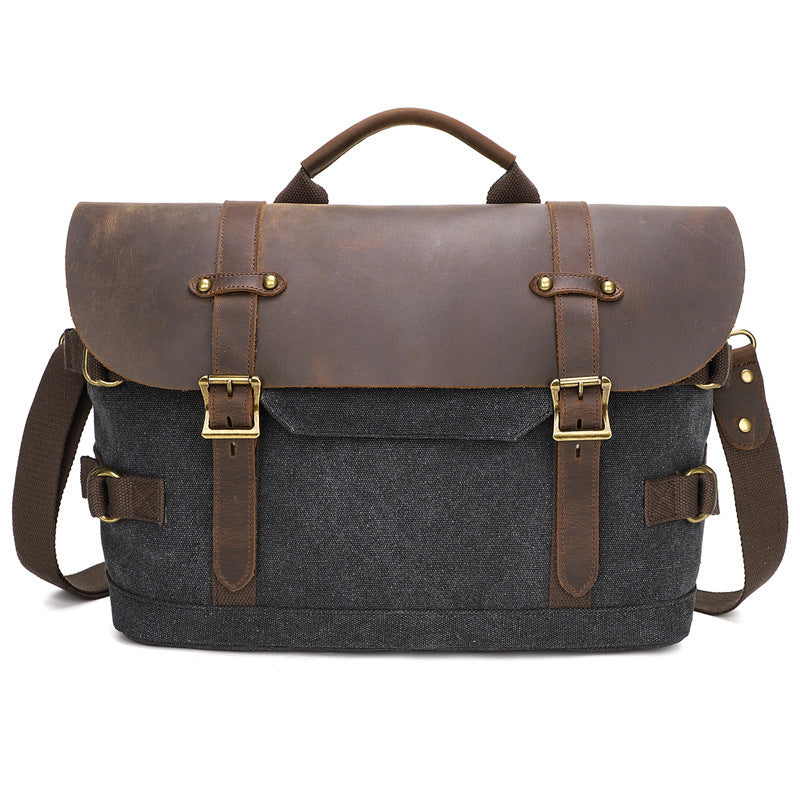 Mens Canvas Shoulder Casual Men's Messenger Bag