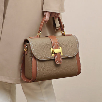 Women’s Light Luxury One-Shoulder Versatile Textured Elegant Handbag