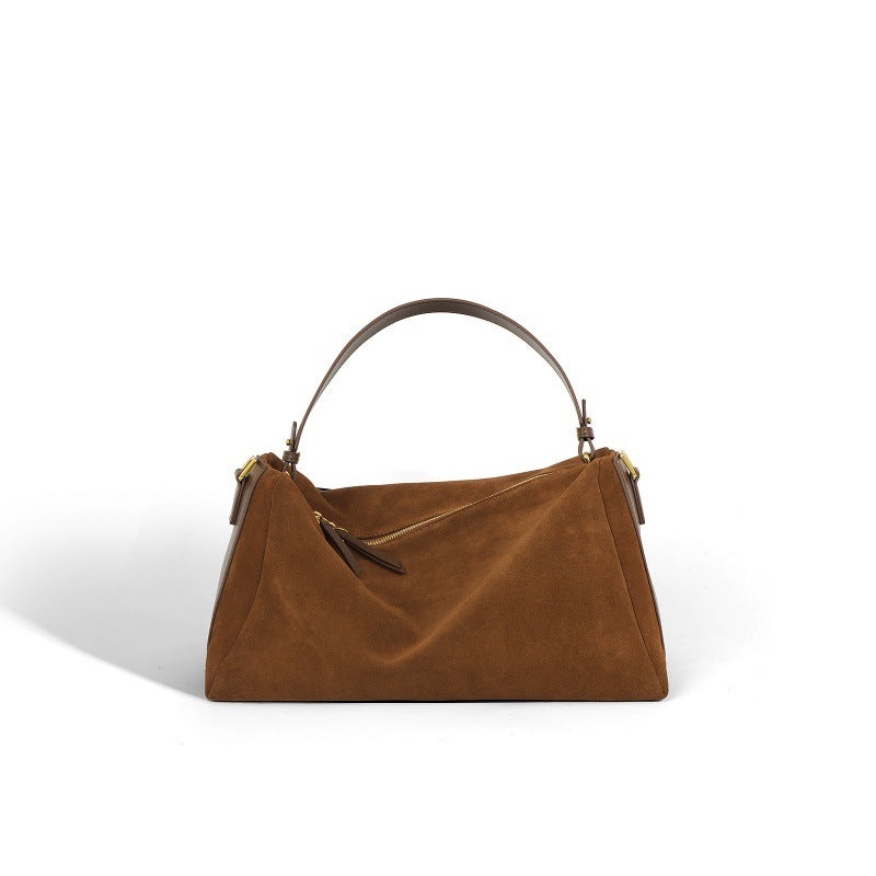 Womens High-grade Versatile Cowhide Handbag