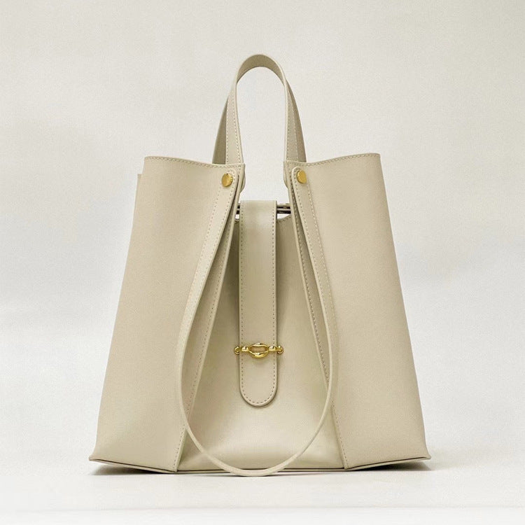 Womens Genuine Leather Large Capacity Bag High-grade Tote Bag