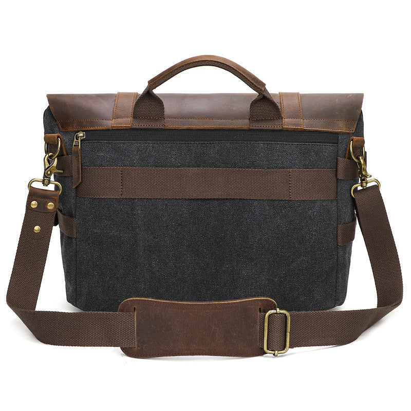 Mens Canvas Shoulder Casual Men's Messenger Bag