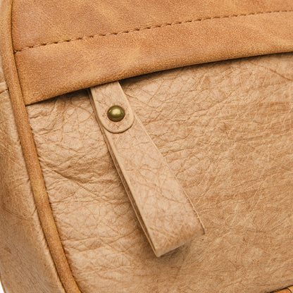 Men’s Retro Crossbody Bag European American Style Casual Shoulder Satchel