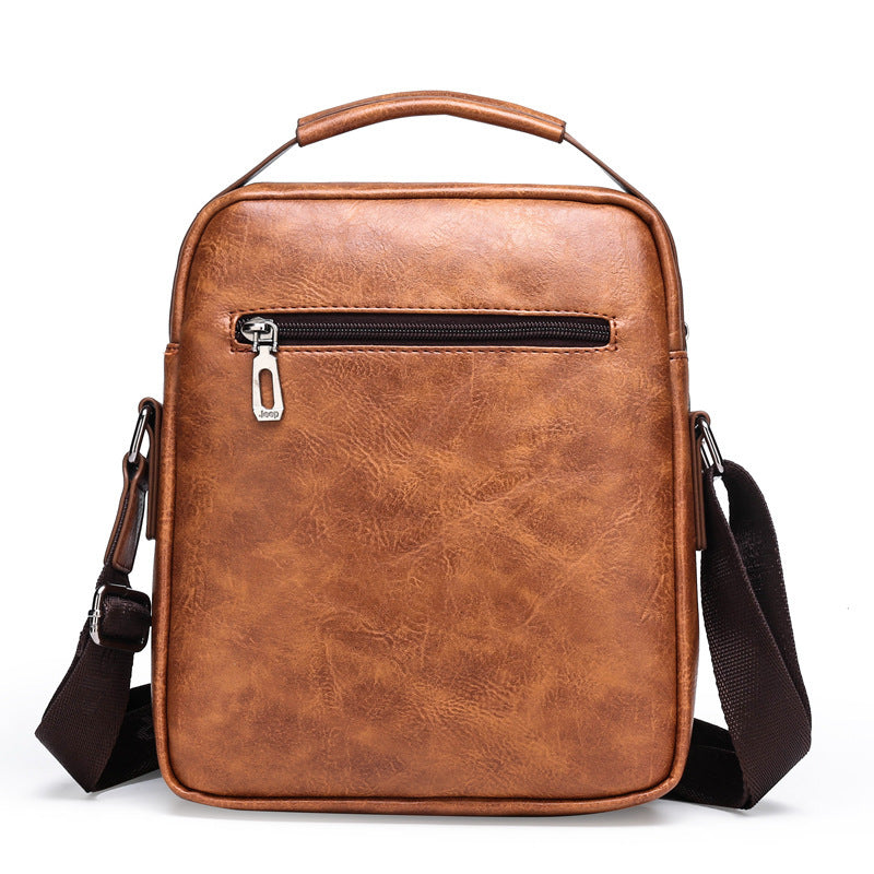 Men’s Retro Shoulder Bag Document Messenger Satchel Stylish Work Bag