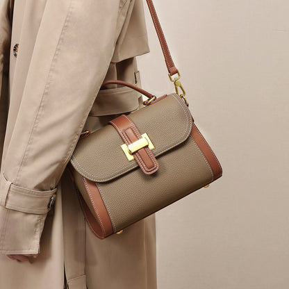 Women’s Light Luxury One-Shoulder Versatile Textured Elegant Handbag