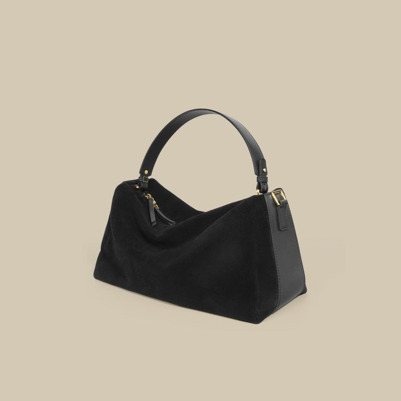Womens High-grade Versatile Cowhide Handbag