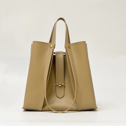 Women’s Genuine Leather Large Capacity High-Grade Tote Shoulder Handbag