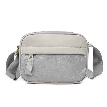 Men’s Retro Crossbody Bag European American Style Casual Shoulder Satchel