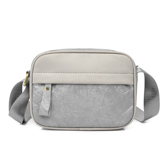 Men’s Retro Crossbody Bag European American Style Casual Shoulder Satchel