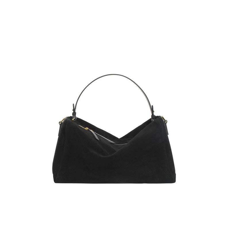 Womens High-grade Versatile Cowhide Handbag