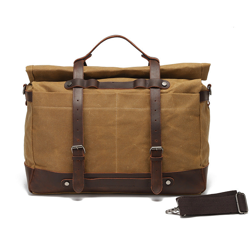 Mens Canvas Shoulder Bag Casual Crossbody Bag