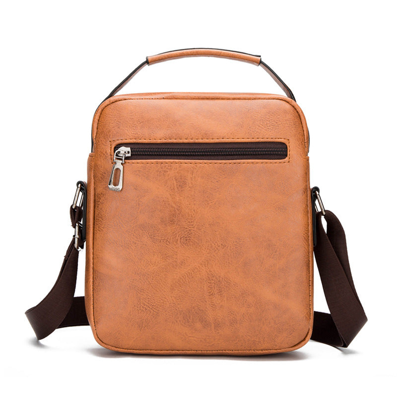 Mens Shoulder Bag Retro Document Messenger Bag