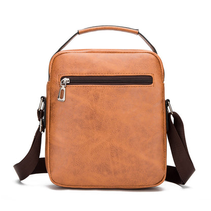 Men’s Retro Shoulder Bag Document Messenger Satchel Stylish Work Bag