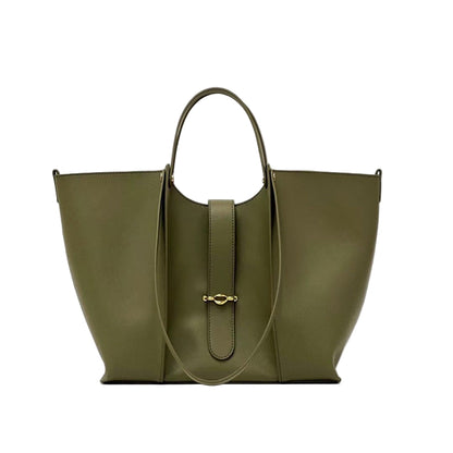 Women’s Genuine Leather Large Capacity High-Grade Tote Shoulder Handbag