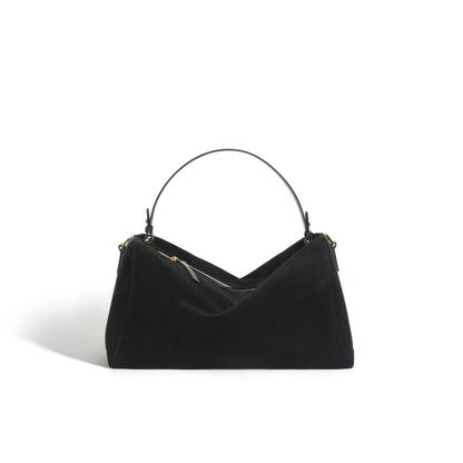 Women’s High-Grade Versatile Cowhide Leather Handbag Elegant Shoulder Bag