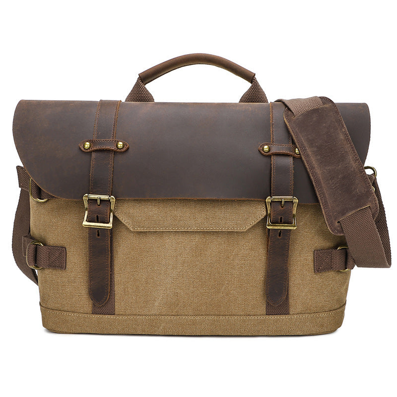 Mens Canvas Shoulder Casual Men's Messenger Bag