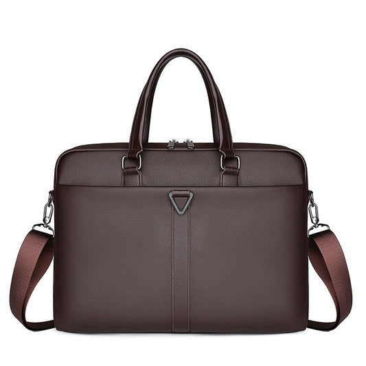 Men's Portable Business Briefcase Large Capacity Travel Work Bag