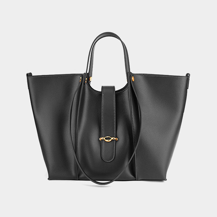 Womens Genuine Leather Large Capacity Bag High-grade Tote Bag