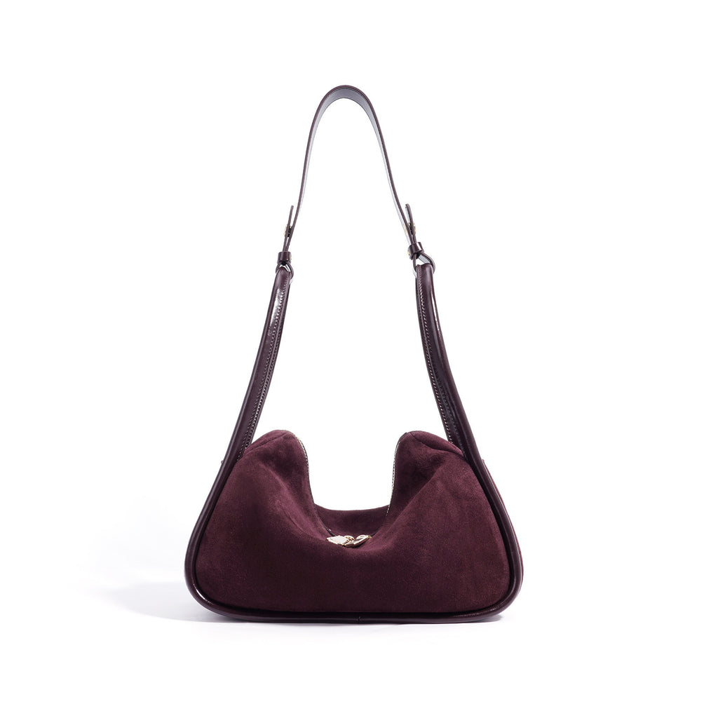 Women's Frosted Underarm Handbag | Luxury Pillow Bag