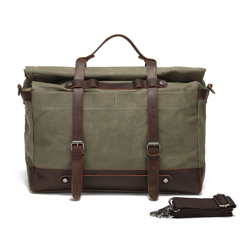 Mens Canvas Shoulder Bag Casual Crossbody Bag