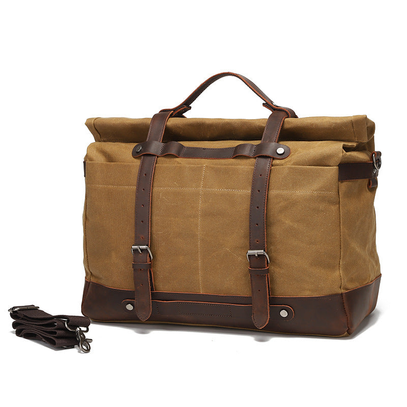 Mens Canvas Shoulder Bag Casual Crossbody Bag